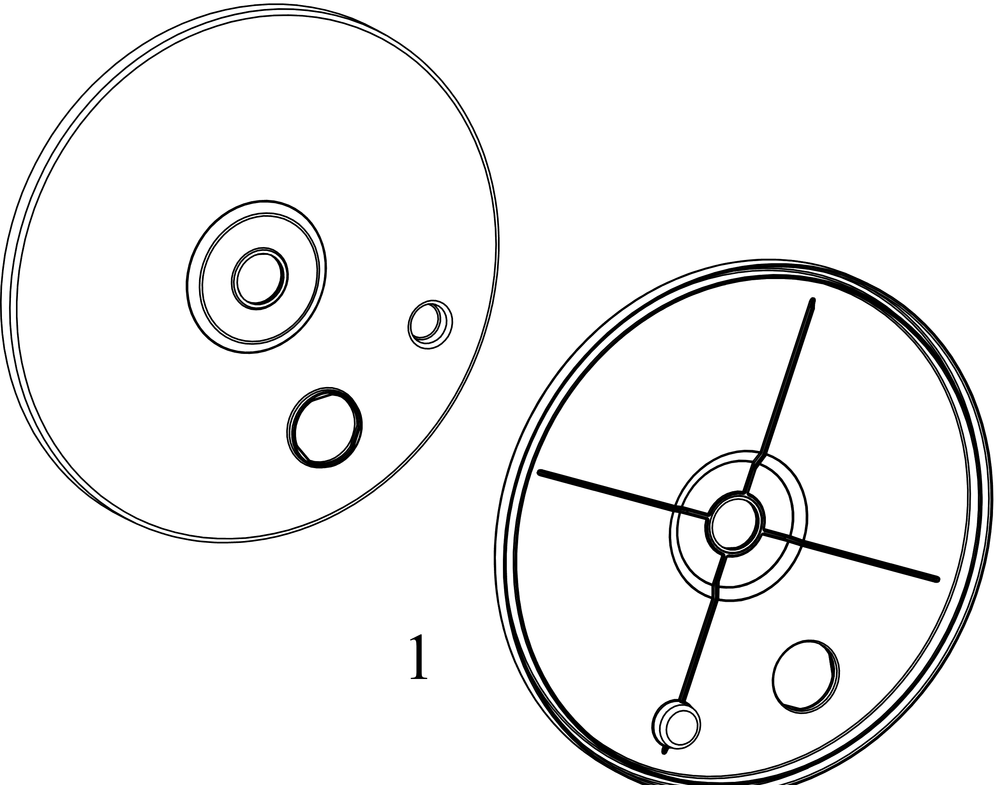 Wheel Dust Cover Diagram and Parts List for SC500HW (12ABD22J756)(2016) Cub Cadet Lawn Mower